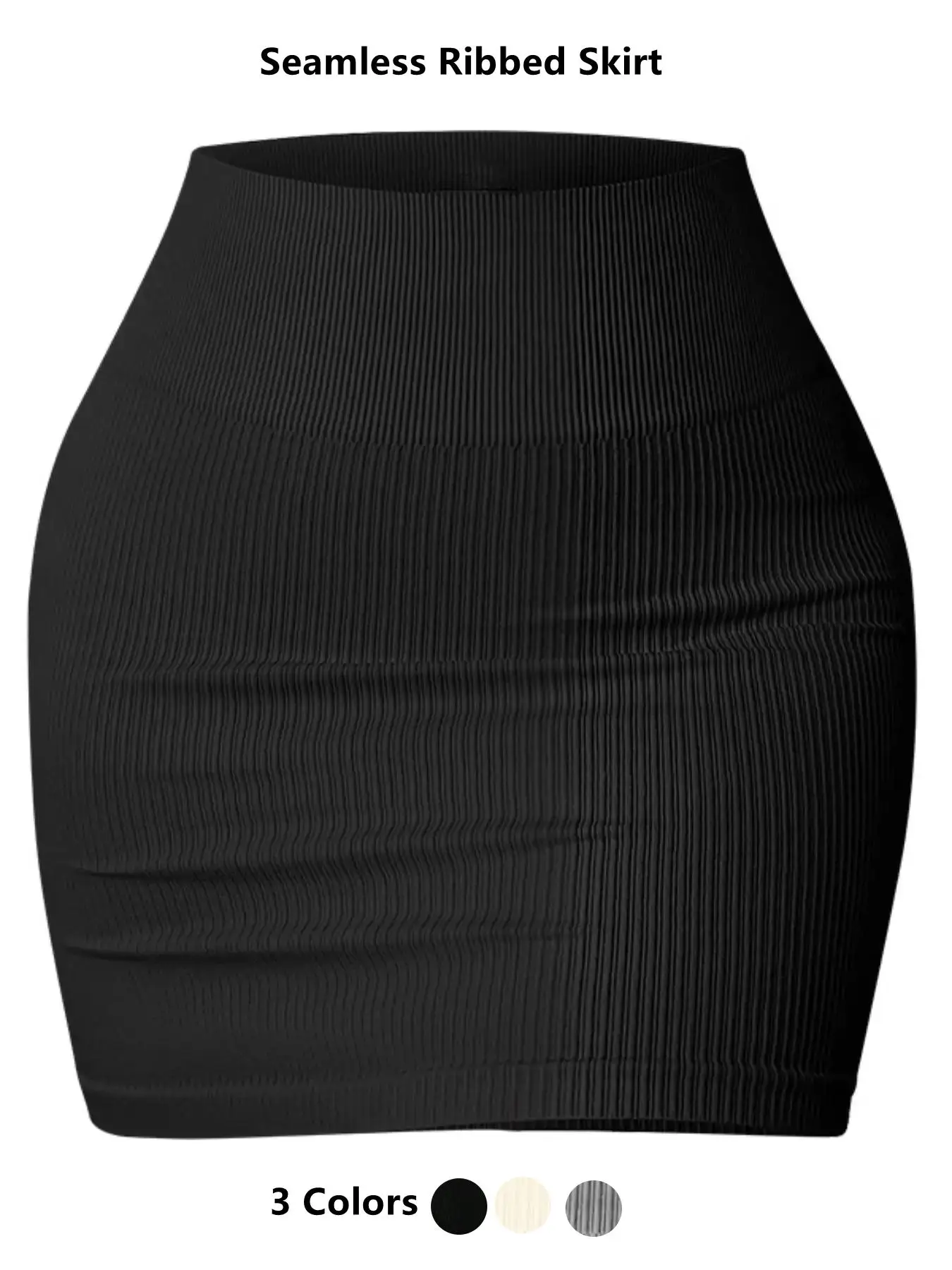Women's Solid High Waist Sports Skirt, Fall Clothes, Casual Athletic Sporty Comfy Breathable Bodycon Comfortable Skirt for Yoga Gym Workout, Women Spo