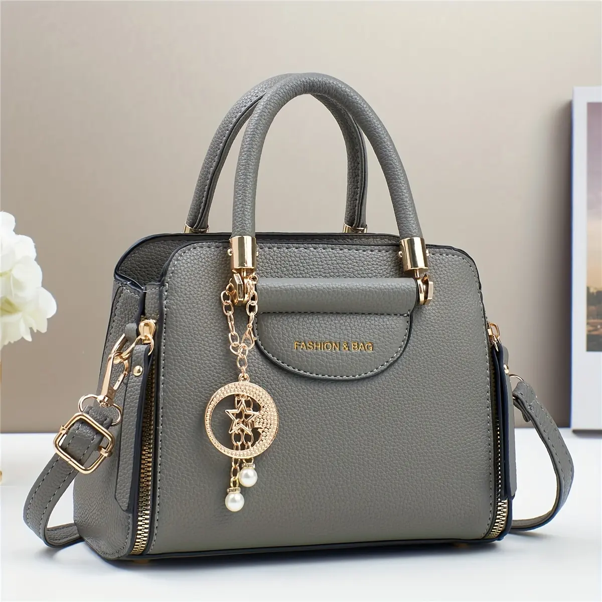 Trendy Women's Handbags Elegant Design Versatile Shoulder Crossbody Bag for Daily Fashion