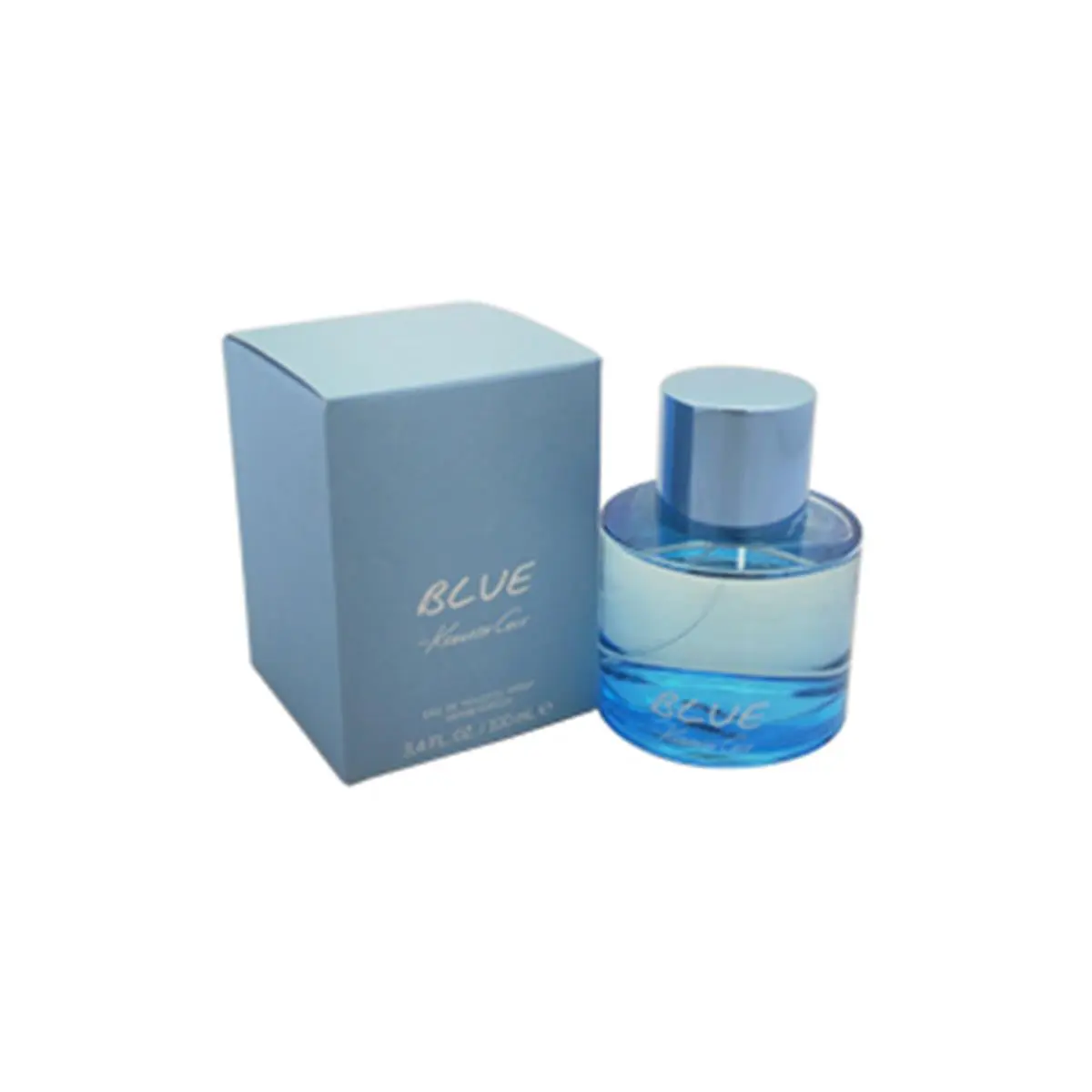 Kenneth Cole Blue Eau de Toilette, Cedarwood Scented Fragrance with Woody Citrus, Amber, and Sea Notes, EDT Spray for Men, 3.4 oz, Masculine Edt Fragrance, Aromatic Cologne, Amber, Cedar, Boost Confidence, Long Lasting, Blue Amber Men's Fragrance