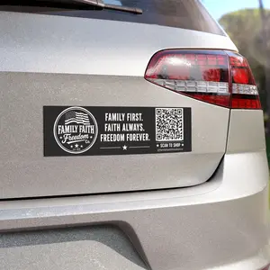 QR Code Car Magnet | Scan to Shop decal