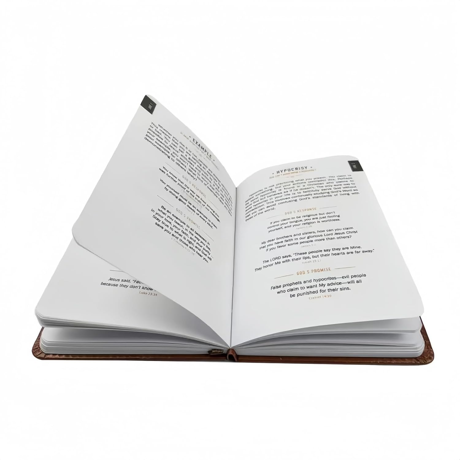 Men’s Daily Devotional Prayer Journal 2026 – 365 Day Bible Prayer Notebook, Leather Style Faith Journal for Spiritual Growth