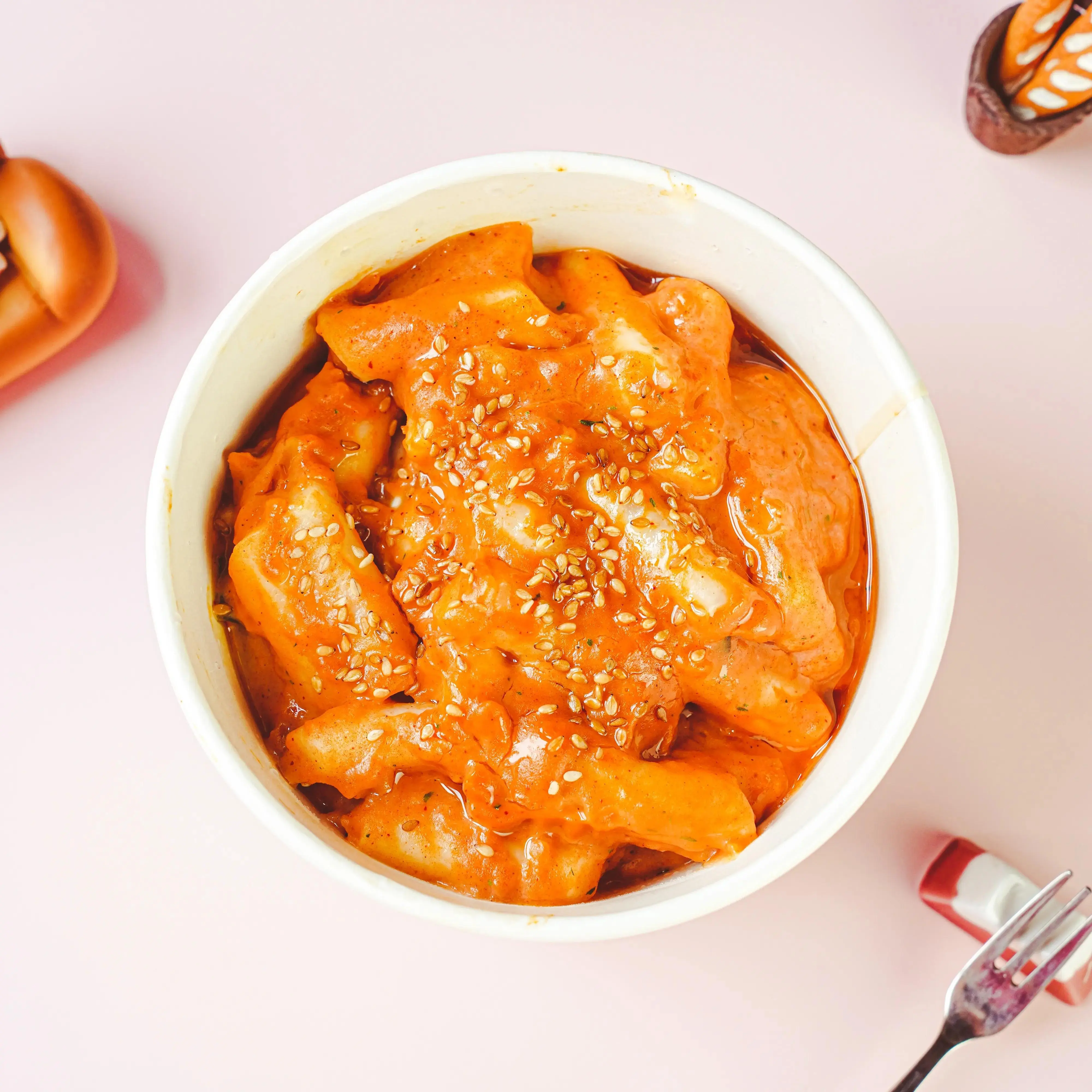 Samyang Buldak Stir-Fried Rice Cake 2-Pack: Super Spicy Fire Chicken ...