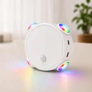 USB Rechargeable Smart LED Night Light with Motion Sensor, Magnetic Stick-On Wall Light, Dimmable Warm & Cool RGB Lighting, Dusk-to-Dawn Auto Sensor Night Lamp for Bedroom, Kitchen, Bathroom, Stairway & Wardrobe