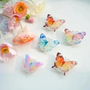 Resin Butterfly Phone Grip Stand, Magnetic Adhesive Phone Holder, Cute Kinder Accessories, Gift For Her pop socket sticky mount