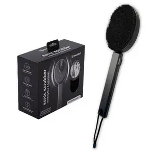 Black Wolf Sonic Scrubber Powered Body and Face Brush - Imperfect Box