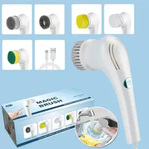 Cordless Electric Spin Scrubber - Rechargeable Turbo Cleaning Brush for Effortless Deep Cleaning