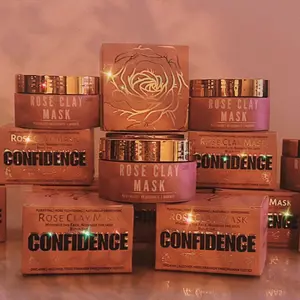 Nourishing Rose Clay Mask - Skincare Solution - Indian clay + Rose Clay