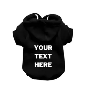 Custom Dog Hoodie Customizable Dog Sweater Custom Dog Sweatshirt Personalized Dog Clothes