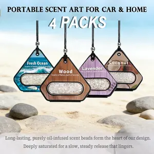 Car Essential Oil Diffuser, Hanging Car Air Freshener, Interior Accessories for Home and Office, Car Aromatherapy Diffuser, Car Interior Diffusers, Car Fragrance