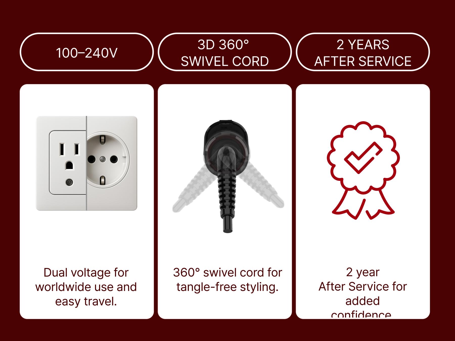 GLAMPALM GlamMuse Volumizing 1" Hair Straightener - All-Ceramic Flat Iron infused with Vita-C, Curved Plates for Volume & Curl, Trusted by K-Pop Hair Stylists, Dual Voltage Hair Straightener, Silk Press (GP202T)