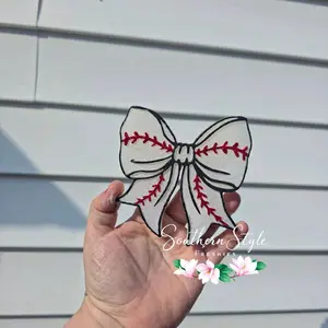 Baseball/Softball Bow Freshie