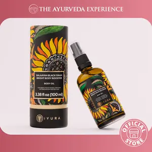 Balaayah Black Gram Bright Body Booster - With Sweet & Citrusy Aroma of Jasmine, Cardamom, Orange and Lemongrass