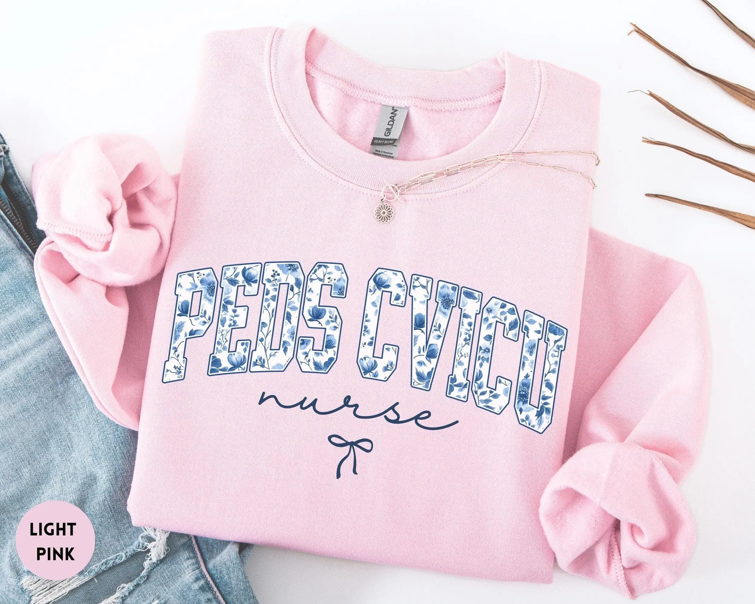 Peds CVICU Nurse Sweatshirt, Pediatric Cardiac ICU Crewneck, CVICU Nurse Gift