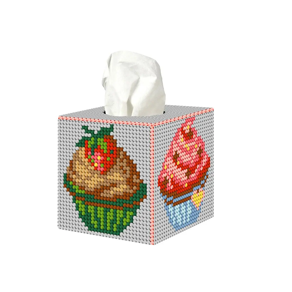 Cupcakes Counted Cross Stitch Kit by Crafting Spark 162CS
