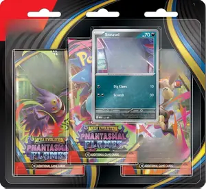 Pokemon TCG: Mega Evolutions Phantasmal Flames 3 Pack Blister (Random Promo)