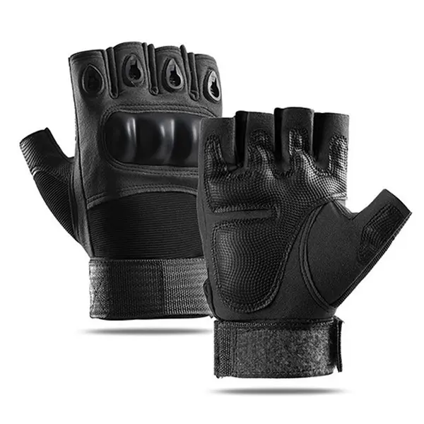 Sensitive Touch Full-Finger Tactical Combat Gloves – Rugged Design with Hard Shell Impact Protection, Anti-Slip, Wear-Resistant, Breathable — Ideal for Outdoor Cycling Training