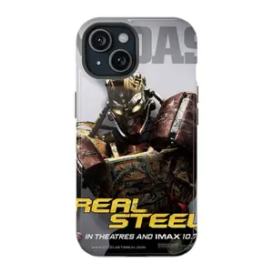 Real Steel Phone Case, Midas Phone Case For IPhone 11 12 13 14 15 16 Pro Max Plus X SE, Samsung S21 S22 S23 S24 S25 AOM