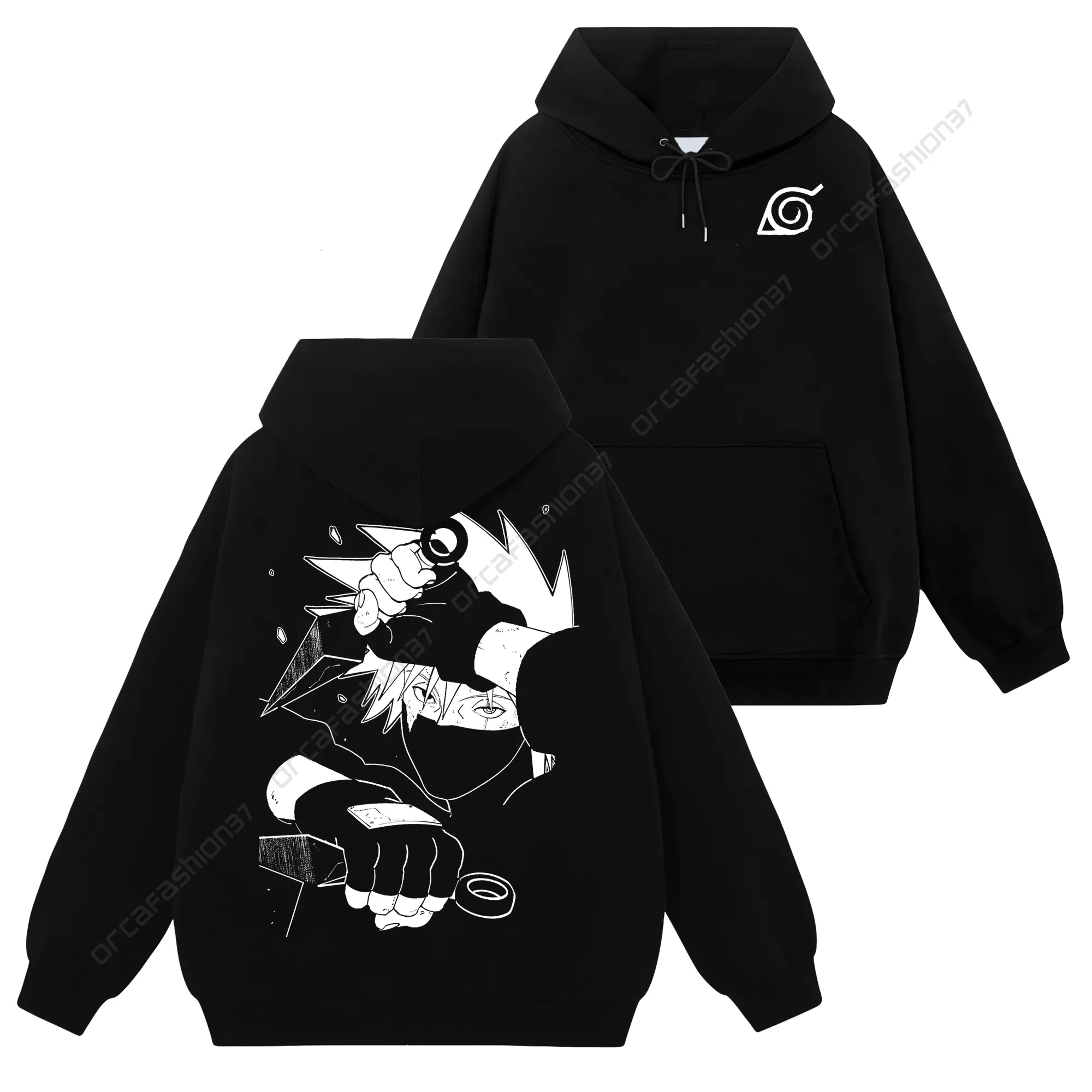 [Shinobi Shop] Limited Kakashi Hatake - Naruto Shippuden #20 Hoodie T-Shirt Sweatshirt, Retro Vintage Unisex Graphic 90s Cotton, Gift For Wibu, Anime Manga Y2K Streetwear