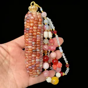 Mini Corn Adorned  DIY Accessories Pendant Holiday Gifts Handcrafted Unique Charm