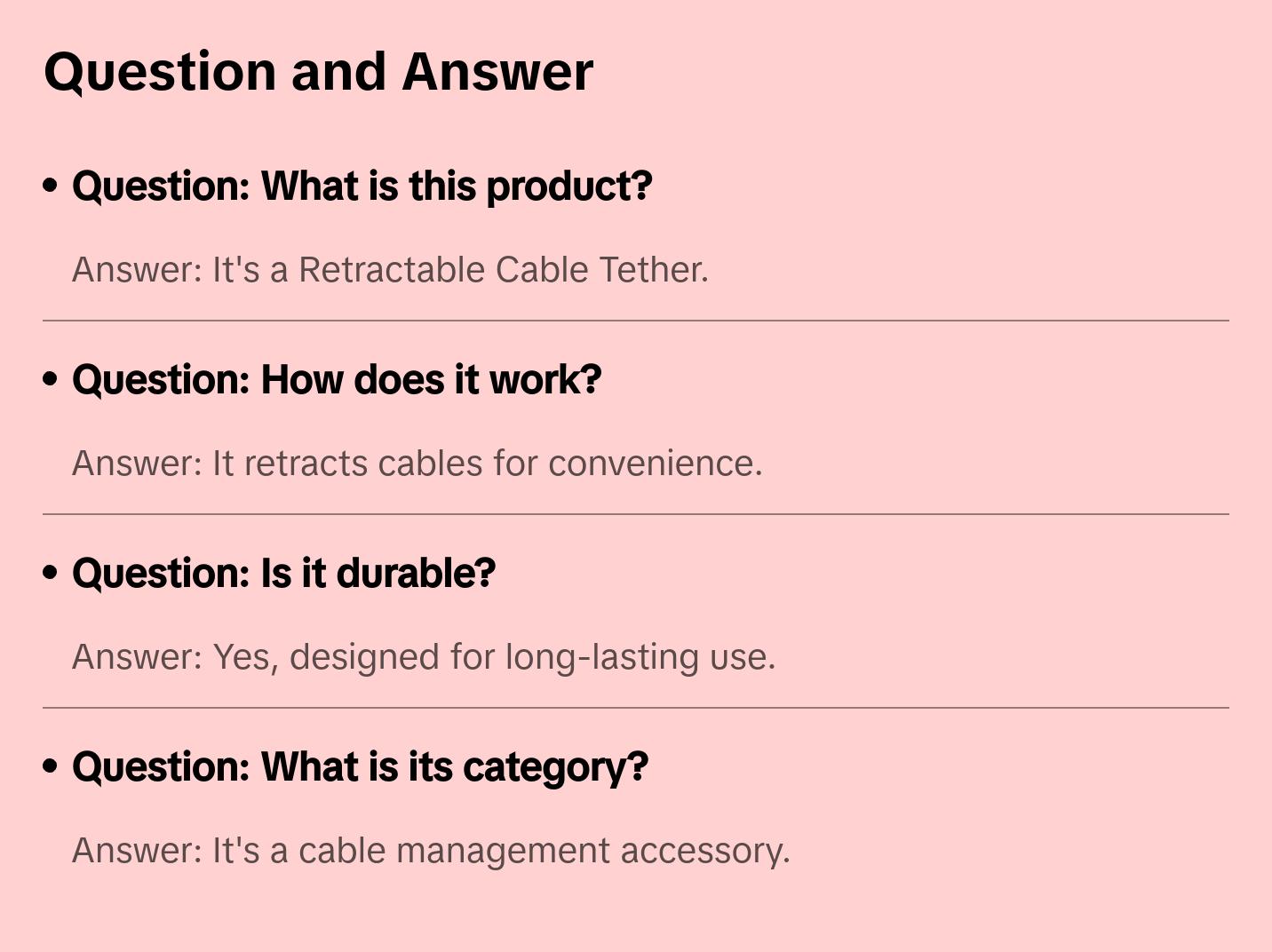 GearKeeper - Retractable Cable Tether