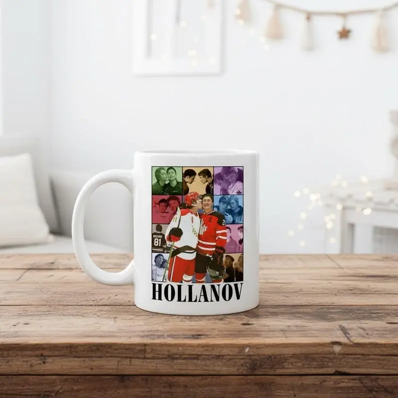 Hudson Williams Connor Storrie Mug, Heated Rivalry Inspired Mug, Ilya Rozanov Shane Hollander Cup, Hudson Williams Ceramic 11oz 15oz Mug