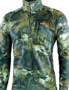 Gear Men's Grinder Half-zip Insulated Waterfowl Concealing Hunting Pullover 2 GW8