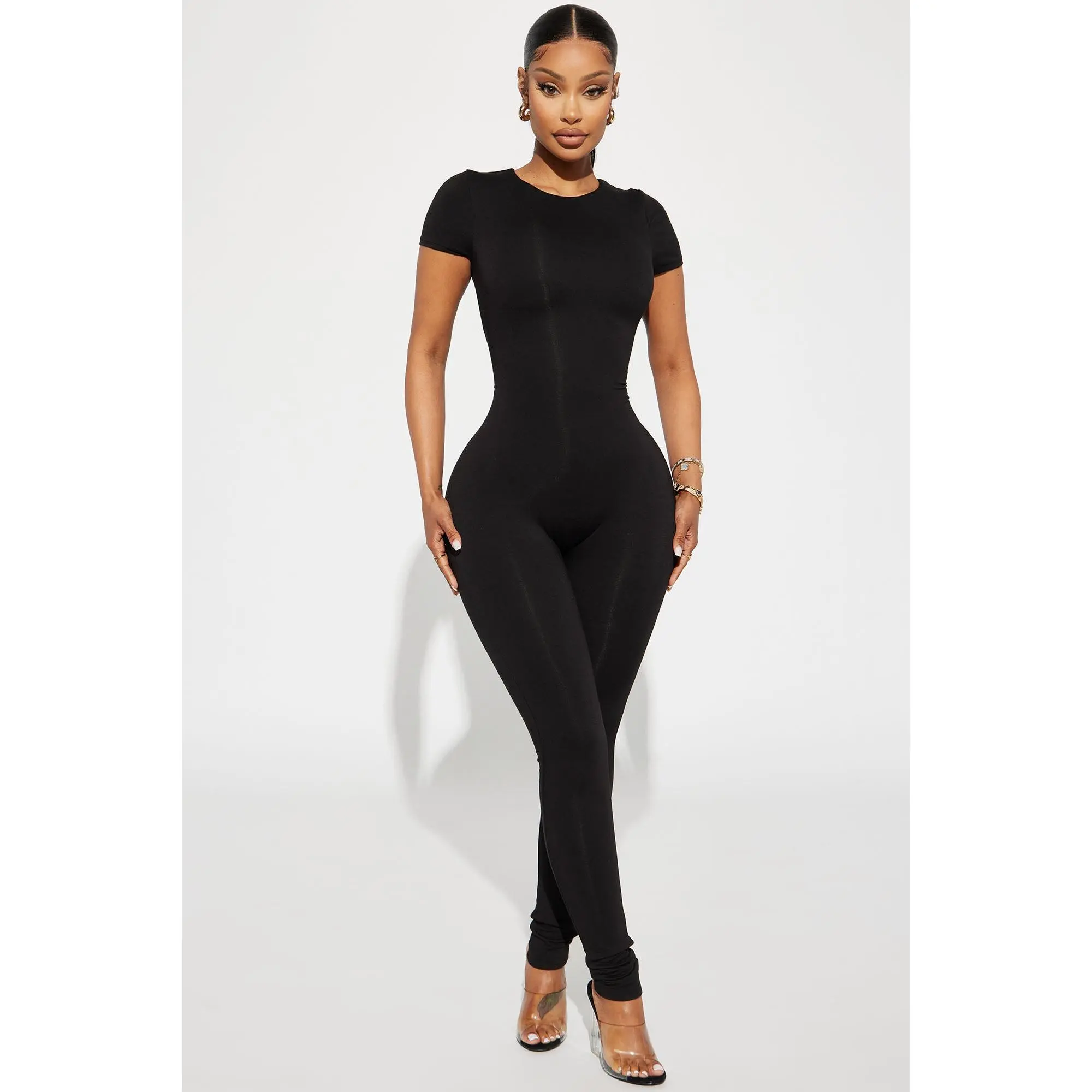 Bree Butter Snatched Jumpsuit - Black Bree Butter Snatched Jumpsuit - Black