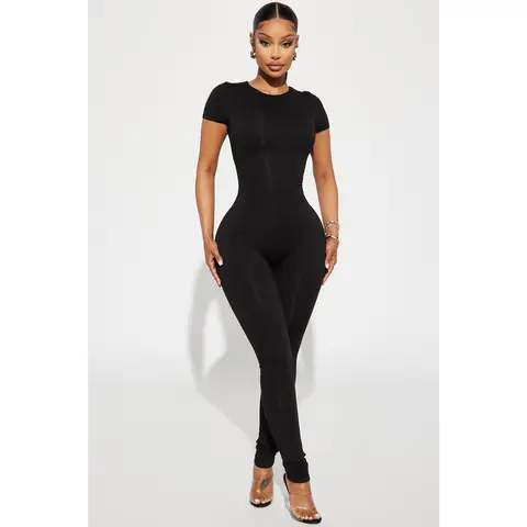 Bree Butter Snatched Jumpsuit - Black