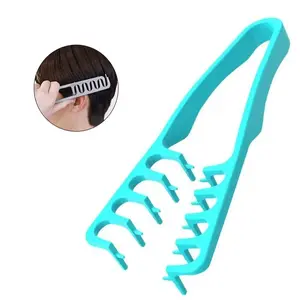 Volumizing Wide-Tooth Hair Styling Comb Curling Tools Fluffy Texture For Men Ideal For All Hair Types Hairstyling Tools