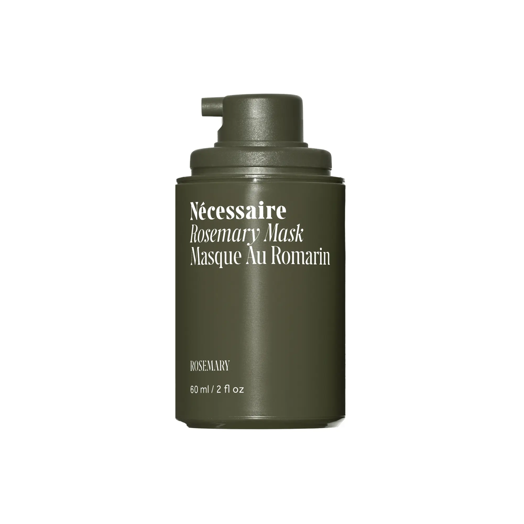 Nécessaire Rosemary Leave-In Mask | Strengthening Hair Mask For Damaged Hair. For Women + Men. Good For All Hair Types/Textures. Free Of Sulfates. Color-Safe. 60 ml / 2 oz