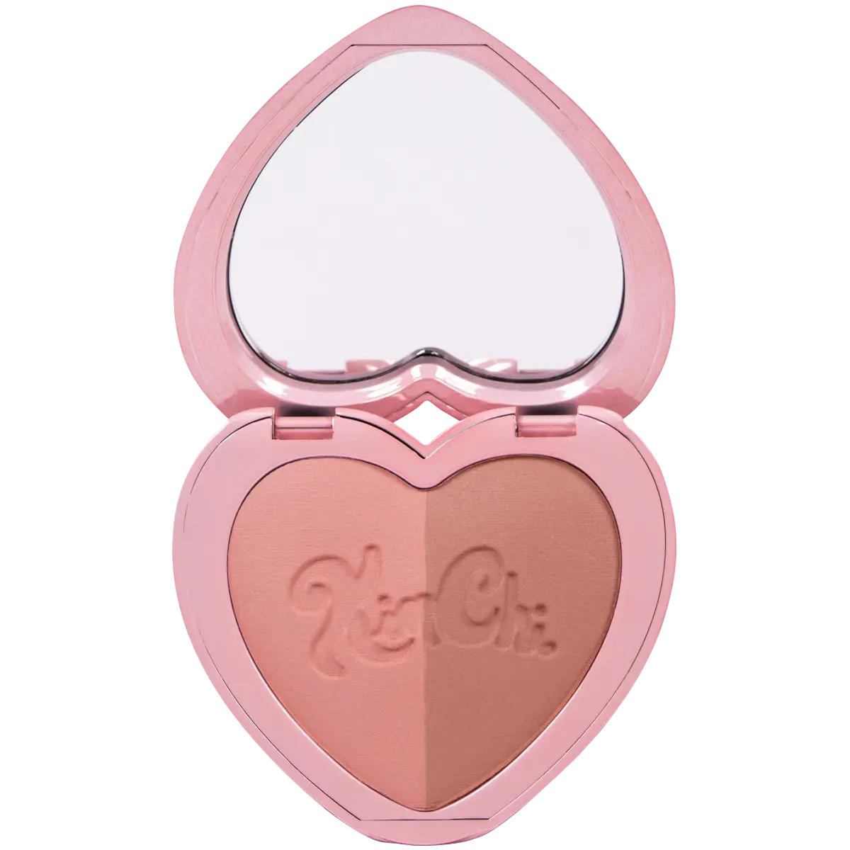 KimChi Chic Beauty Thailor Collection Cosmetic Blush Duo Mirrored Makeup Compact Palette