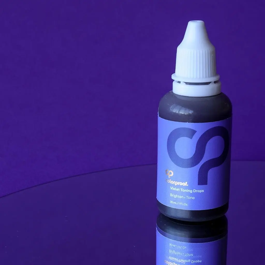 Blonde Toning Drops, Color Correcting Solution for Hair Care & Styling