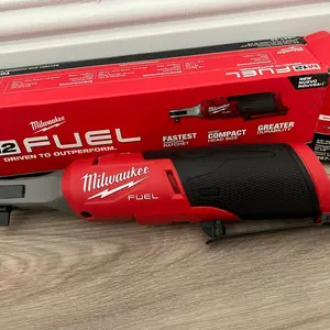 Milwaukee M12 FUEL 12-Volt Lithium-Ion Brushless Cordless High Speed 3/8 in. Ratchet (Tool-Only)