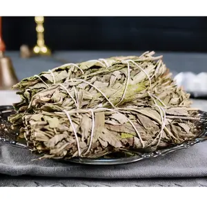 Mugwort Smoke Cleansing Wand Dreamwork Spiritual Protection Aromatic Sage Woody Smudge Sticks for Moon Rituals Divination Aromatherapy Scented Oils Perfume Home Fragrances