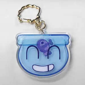 Finn Dandy's World Shaker Acrylic Keychain