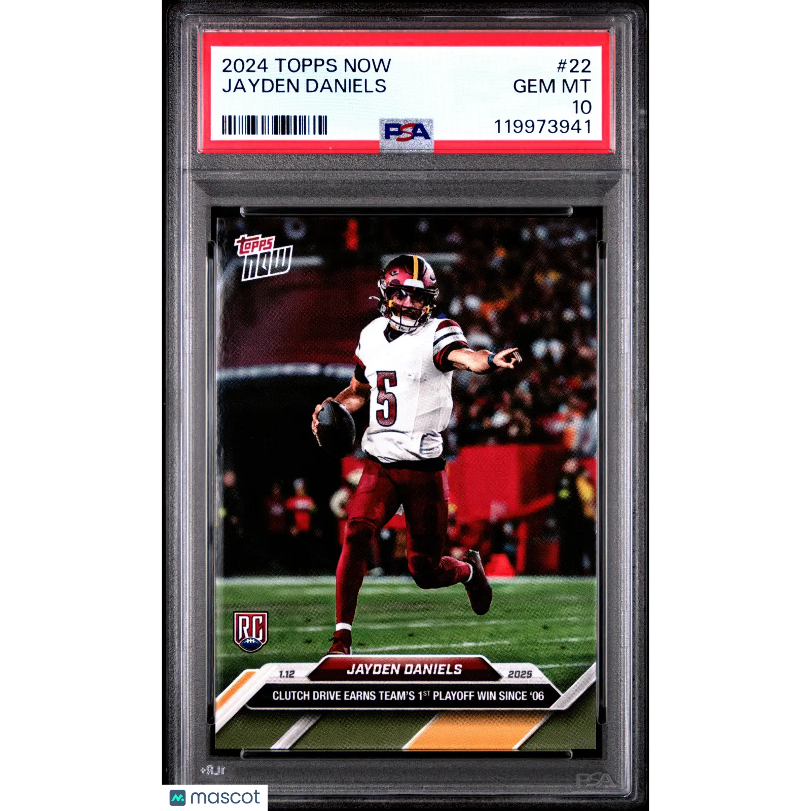 2024 Topps Now Jayden Daniels #22 PSA 10