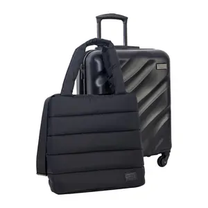 Geoffrey Beene Puffer Hardside 2 Pc Luggage Set