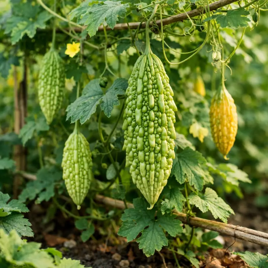 Bitter Melon Seeds – Vegetable Seeds for Garden, Easy Grow Plants