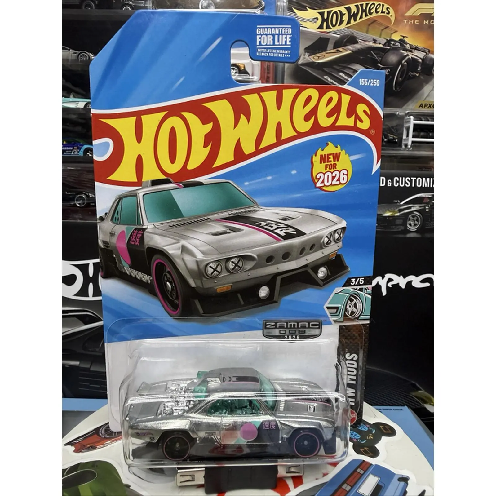Hot Wheels VAIRSTRIKE 2026 Model 155/250 Limited Edition Collectible