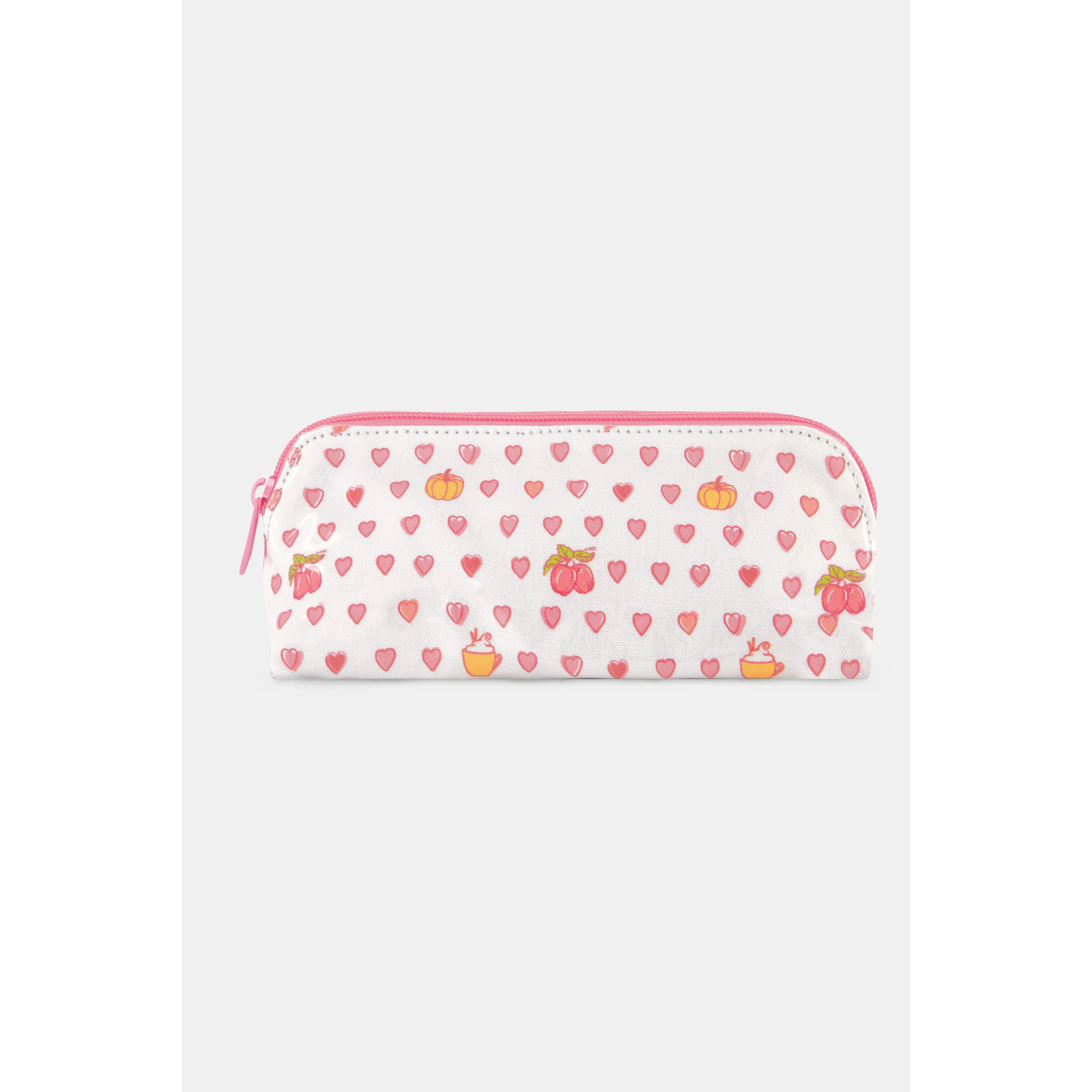 Autumn Hearts Makeup Bag
