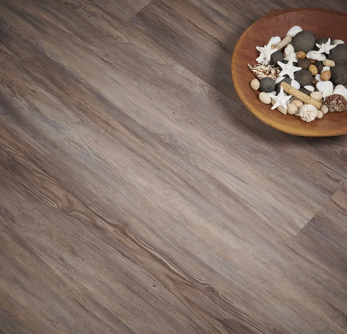LTL Home Products 1198800 Stelvio Wood-Look Flexxfloor LVP Flooring, 9 x 47.9 in, Brown