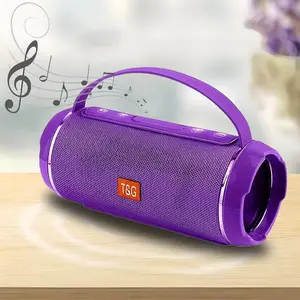 T&G TG116C Lightweight and Portable Outdoor Waterproof Wireless Speaker, Rechargeable Wireless Speaker, Suitable for Indoor and Outdoor, Support USB/TF/FM Radio Music, Smartphone