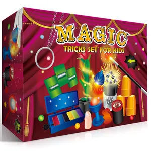 Heyzeibo Magic Kit for Kids, Magic Set with Upgrade Magic Tricks, Instruction, Magician Toys for Boys & Girls, Beginners
