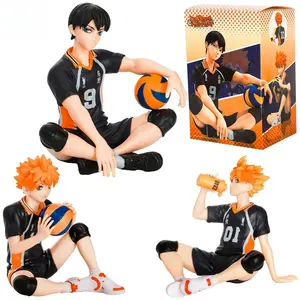 New Anime Haikyuu Figure Toys | Shoyo Hinata & Kozume Kenma Action Figures | Tobio Kageyama Noodle Stopper Collectible Dolls | Anime Toy Collection for Kids & Fans