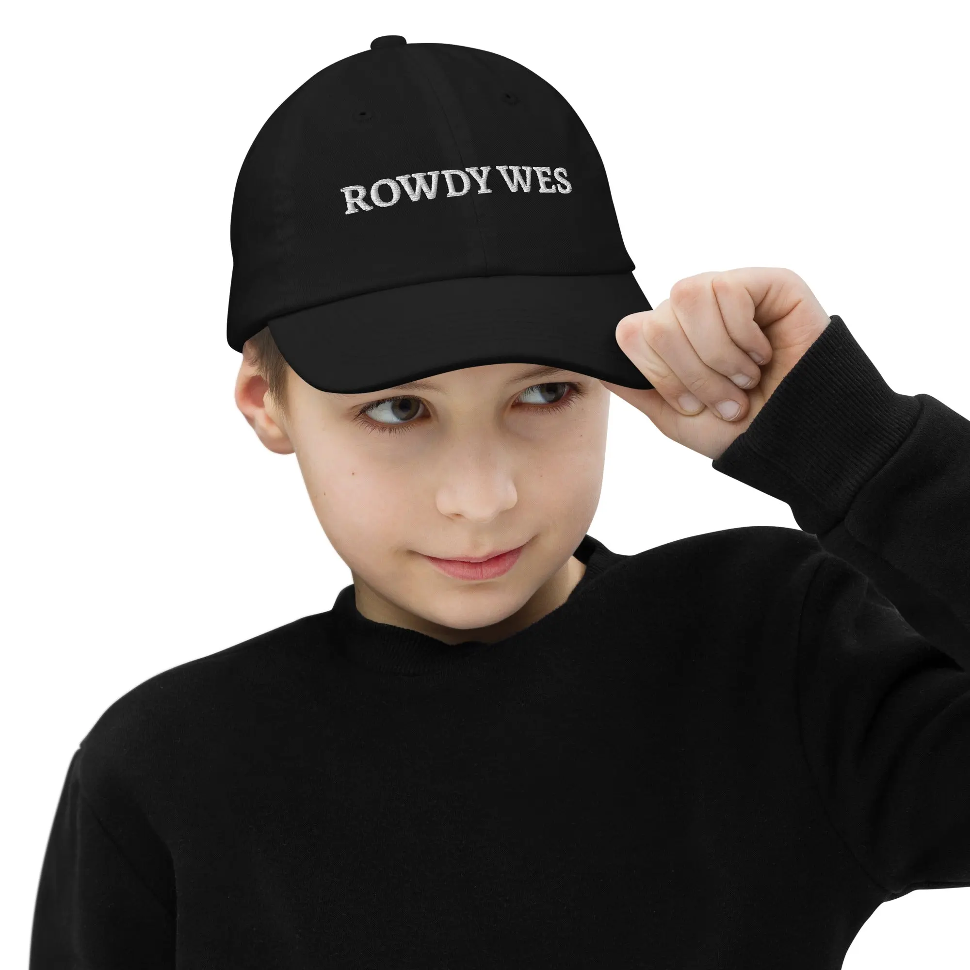 Rowdy Wes Youth baseball cap