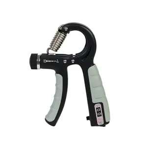 Adjustable R-Type Grip Strength Trainer – Digital Counter, Hand & Wrist Builder