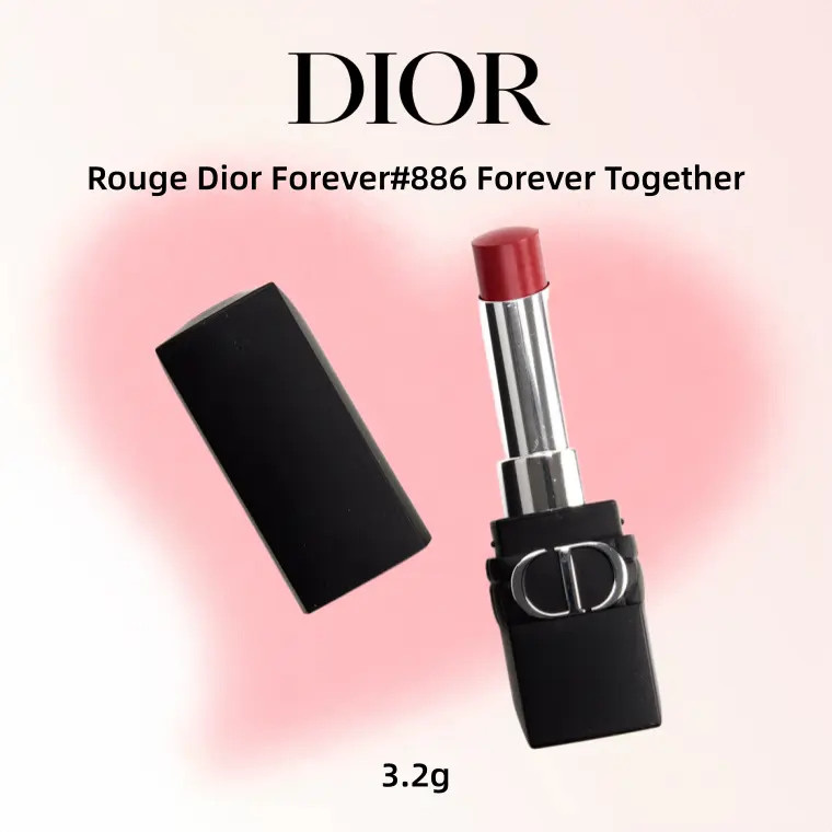 Dior Rouge Dior Forever#886 Forever Together Lipstick 3.2g Classic Red Shade