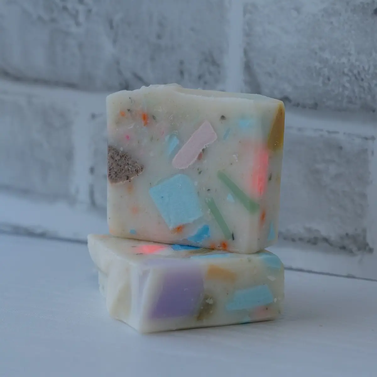 All In One Soap - Nourishing Blend of Tallow Oil, Coconut Oil & Goat Milk - Sustainable Soap Scraps from Previous Batches - Perfect for All Skin Types