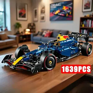 2026 New Racing Team Assembles Building Blocks, Car Models, Toys, Adult Decorations, New Year's Gifts, Christmas and Birthday Gifts