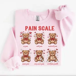 Nurse Valentines Day Sweatshirt, T Shirt, Pain Scale Nurse Shirt For Valentine, Nurse Triage And Pain Assessment Tee, Valentine Nurse Gift Unisex